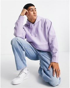 Сиреневый худи в стиле oversized от комплекта Topman