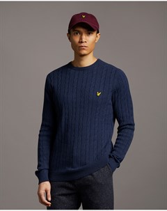 Джемпер фактурной вязки Lyle & scott