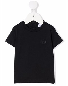 Футболка с нашивкой логотипом Emporio armani kids