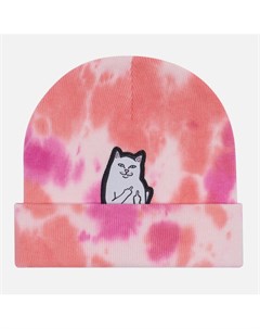 Шапка Lord Nermal Beanie Orange Tie Dye 2022 Ripndip