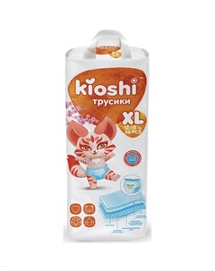 Подгузники трусики размер XL 12 18 кг 36 штук Kioshi