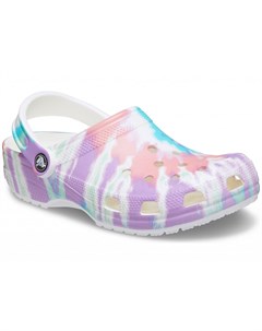 Сабо Classic Tie Dye Graphic Clog Fresco Multi Crocs