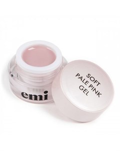 Pale Soft Pink Gel Однофазный камуфлирующий скульптурный гель 15 г Emi