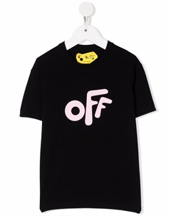 Футболка с логотипом Off-white kids