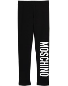 Легинсы с логотипом Moschino kids