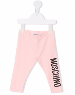 Легинсы с логотипом Moschino kids