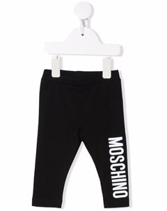 Легинсы с логотипом Moschino kids