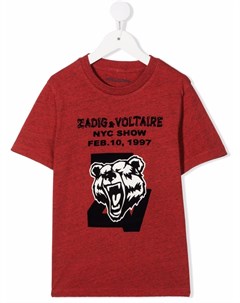 Футболка с логотипом Zadig & voltaire kids