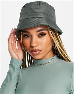 Нейлоновая панама цвета хаки с наполнителем Asos design