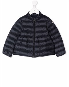 Пуховик на молнии с логотипом Moncler enfant