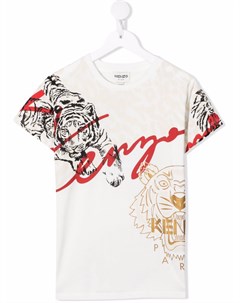 Футболка с графичным принтом Kenzo kids