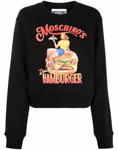 Толстовка с принтом Moschino