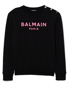 Толстовка с логотипом Balmain kids