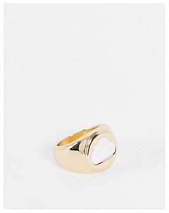 Золотистое кольцо с облаком Asos design