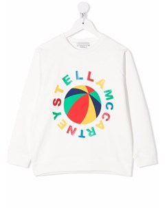 Толстовка с логотипом Stella mccartney kids