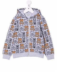 Худи с логотипом Moschino kids