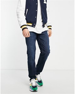 Синие джинсы классического кроя Intelligence Clark Jack & jones