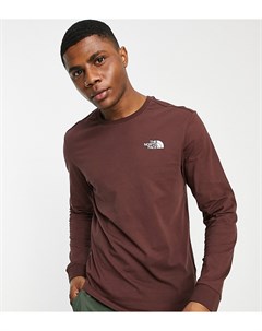 Бордовый лонгслив Simple Dome эксклюзивно для ASOS The north face