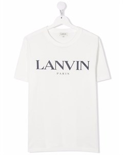 Футболка с логотипом Lanvin enfant