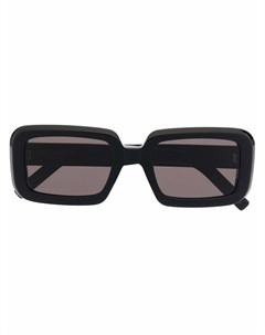 Солнцезащитные очки в прямоугольной оправе Saint laurent eyewear