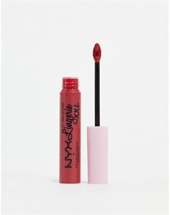 Жидкая матовая губная помада Lip Lingerie XXL Matte Liquid Lipstick It s Hotter Nyx professional makeup