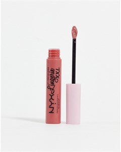 Жидкая матовая губная помада Lip Lingerie XXL Matte Liquid Lipstick Strip d Down Nyx professional makeup
