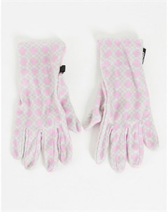 Флисовые горнолыжные перчатки с принтом Asos 4505