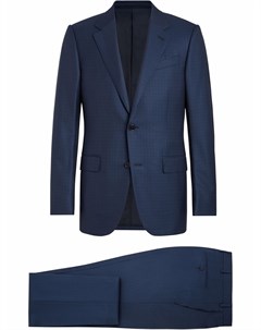 Клетчатый костюм двойка Ermenegildo zegna