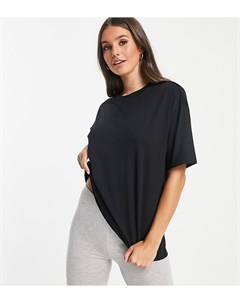 Черная oversized футболка ASOS DESIGN Tall ultimate Asos tall