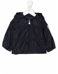 Куртка с нашивкой логотипом Moncler enfant