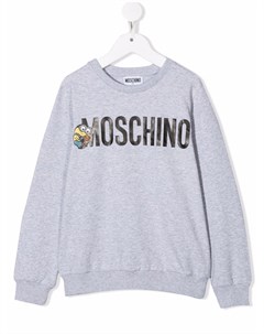 Толстовка с логотипом Moschino kids