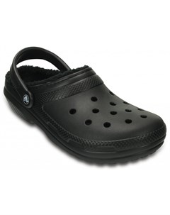 Утепленные сабо Classic Lined Clog Black Black Crocs