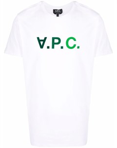 Футболка с логотипом A.p.c.