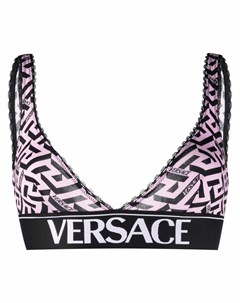 Бюстгальтер с принтом La Greca Versace