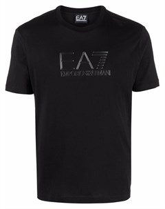 Футболка с логотипом Ea7 emporio armani