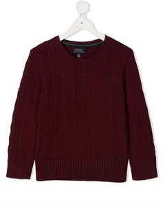 Джемпер фактурной вязки Ralph lauren kids