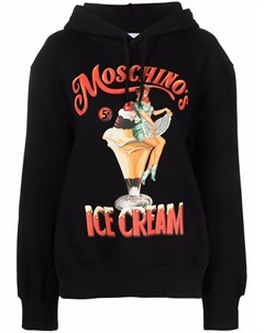 Худи с логотипом Moschino