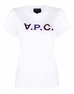 Футболка с логотипом A.p.c.