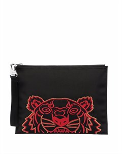 Клатч с вышивкой Tiger Kenzo