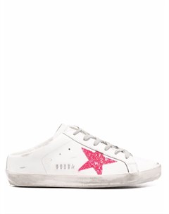 Кеды Superstar Sabot с эффектом потертости Golden goose