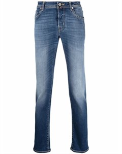 Узкие джинсы средней посадки Jacob cohen