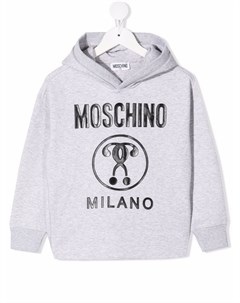 Худи с логотипом Moschino kids