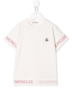 Футболка с логотипом Moncler enfant