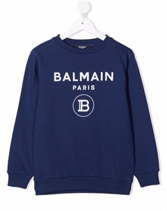 Толстовка с логотипом Balmain kids