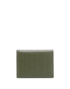 Кошелек с тиснением Comme des garçons wallet