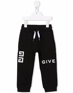 Спортивные брюки с логотипом Givenchy kids