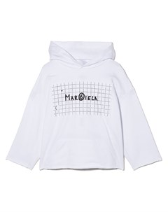 Худи с логотипом Mm6 maison margiela kids