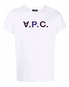 Футболка с логотипом A.p.c.