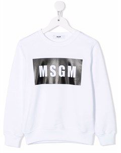 Толстовка с логотипом Msgm kids