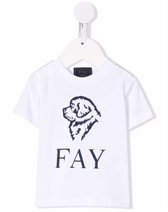 Футболка с логотипом Fay kids